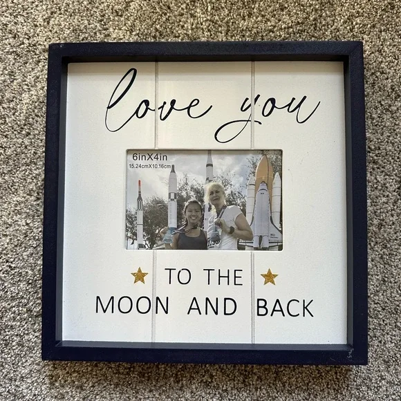 New Moon and Back Photo Frame 6inX4in (15.24cmX 10.16cm) - Picture 5 of 10